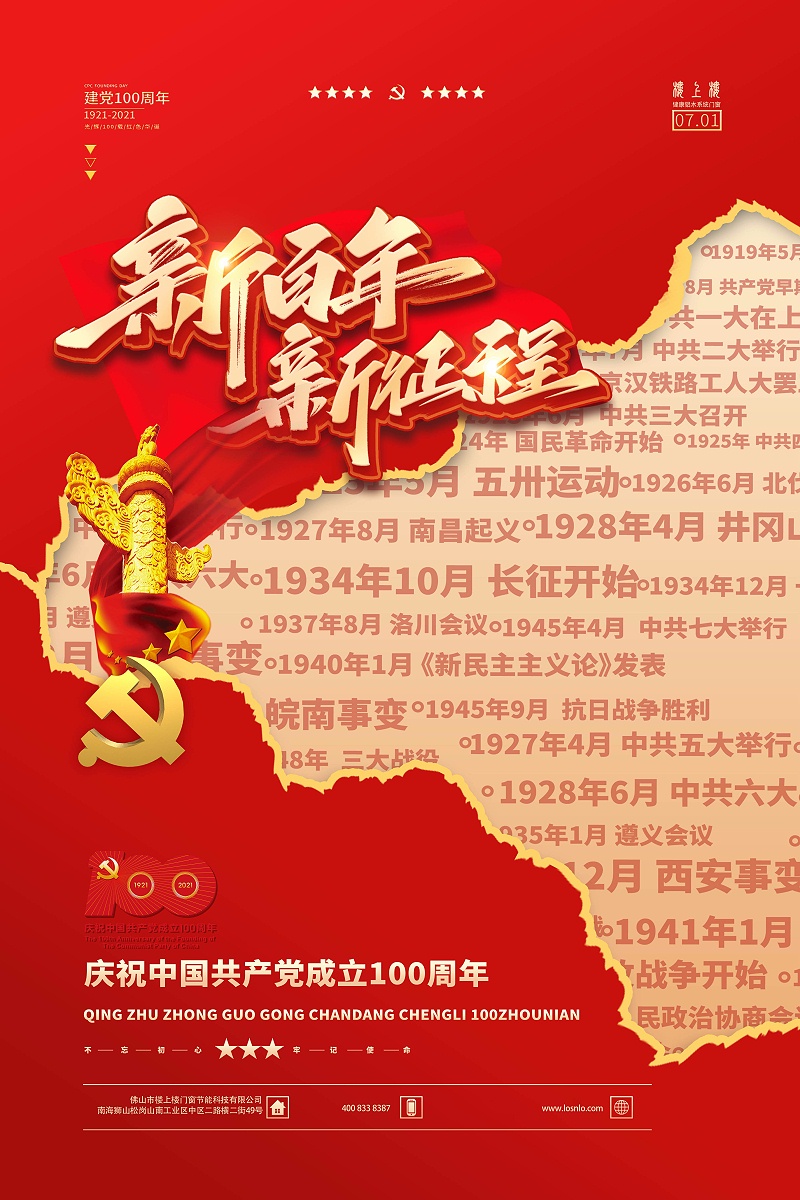樓上樓|不忘初心,砥礪前行,慶祝建黨100周年！